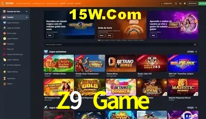 Slots com jackpots e giros grátis na Z9 Game